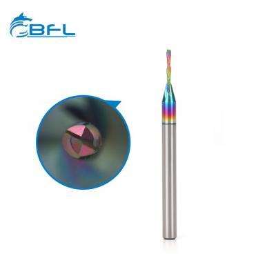 BFL Solid Carbide 2 Flute Woodworking End Mill With Color Coating