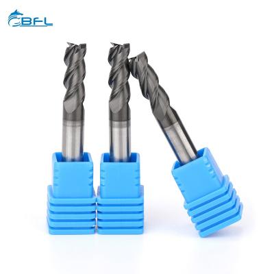 BFL Solid Carbide 3 Flute Aluminum End Mill With DLC Coating