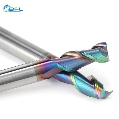 BFL Solid Carbide 2 Flute End Mill For ALUMINUM Process