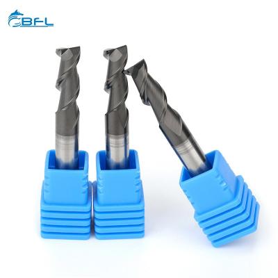 BFL Solid Carbide 3 Flute End Mill For Aluminum Processing with DLC Coating